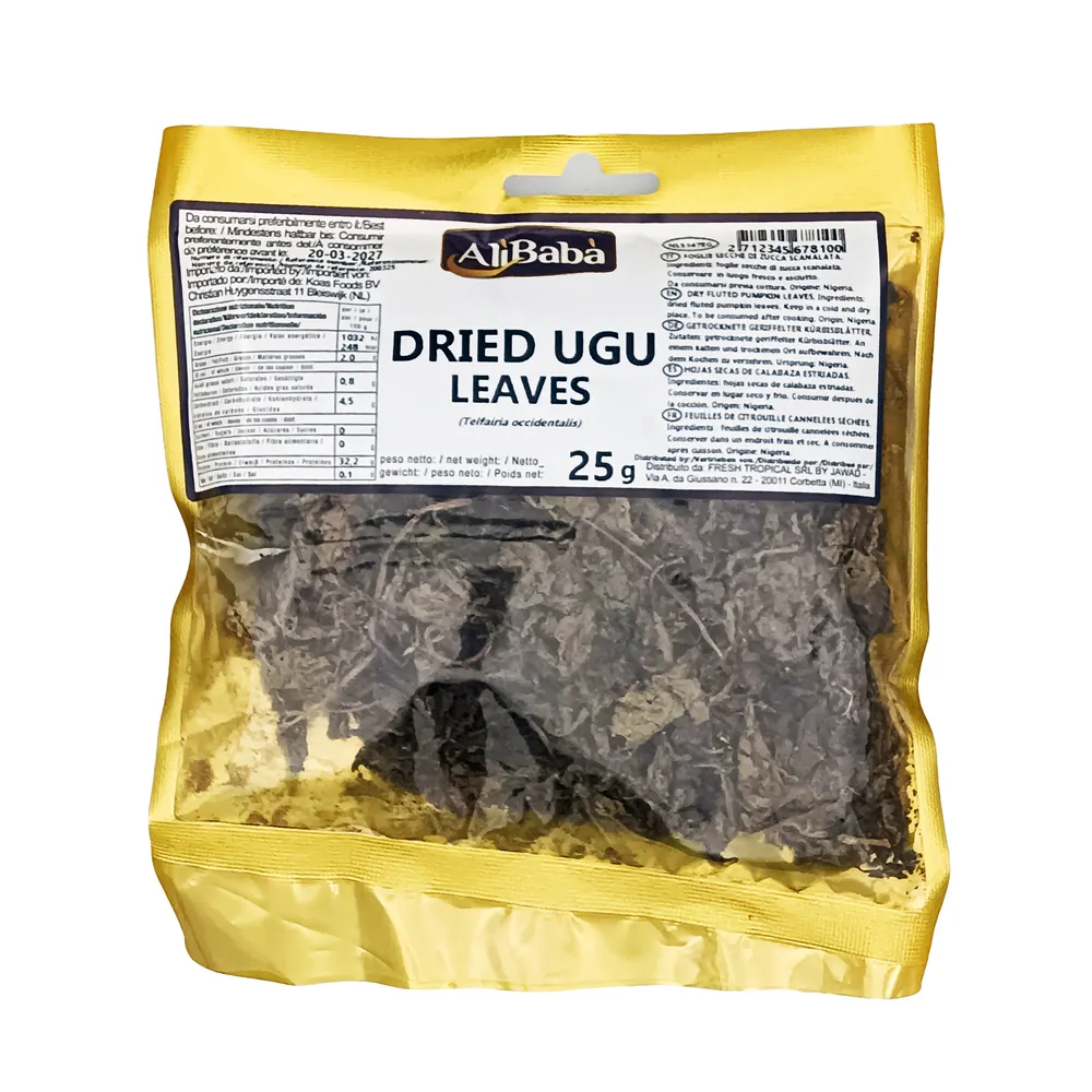 Suszone liście dyni Dried Ugu Leaves AliBaba 25g