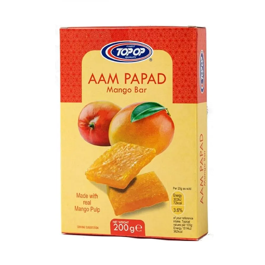 Baton owocowy mango Aam Papad Mango Bar Top-Op 200g