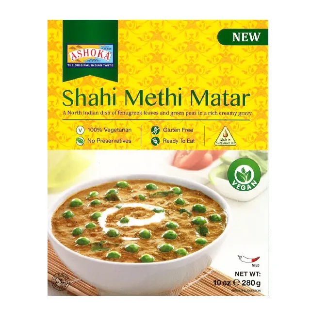Shahi Methi Matar Ready To Eat Ashoka 280g
