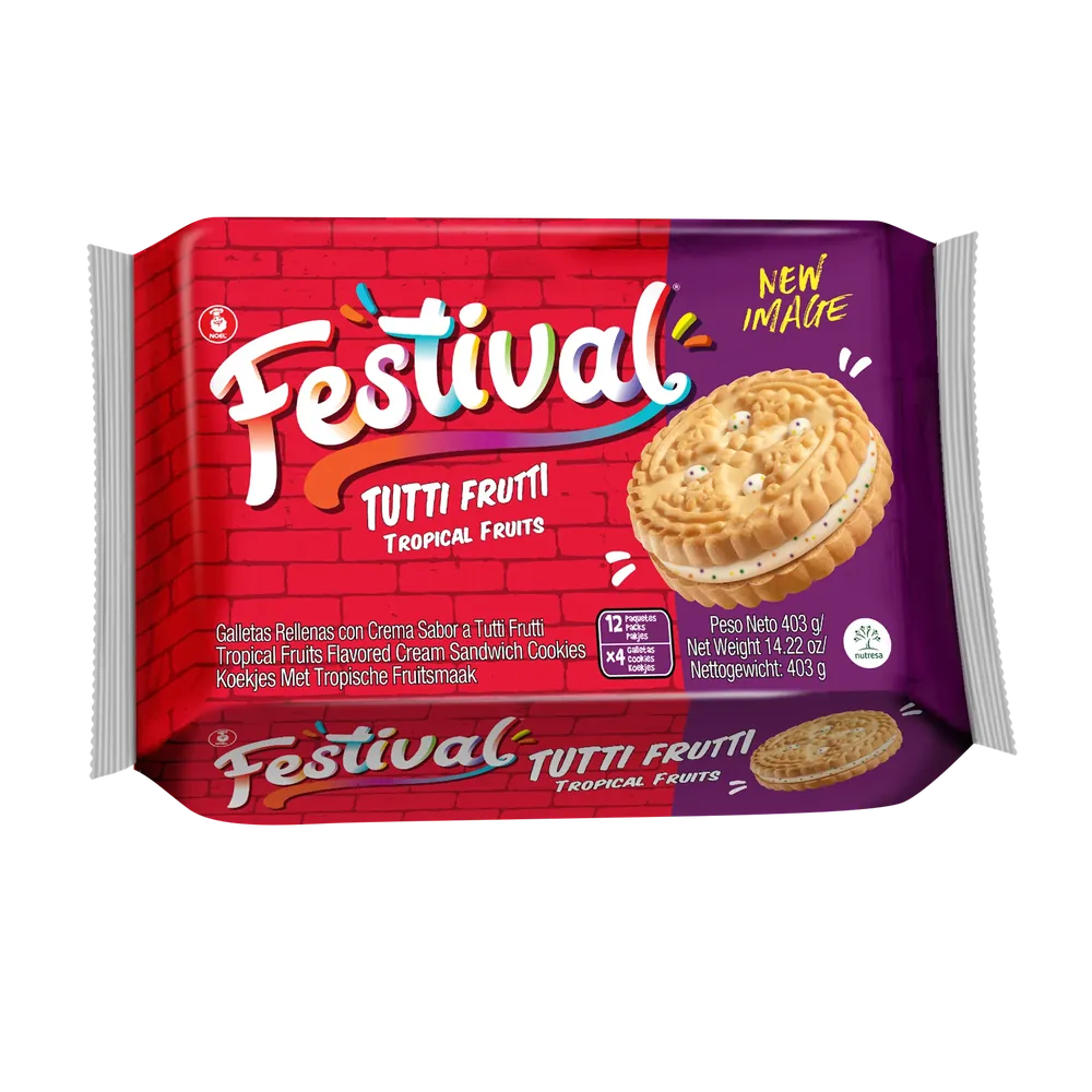 Tutti Frutti Festival Cookies Noel 403g