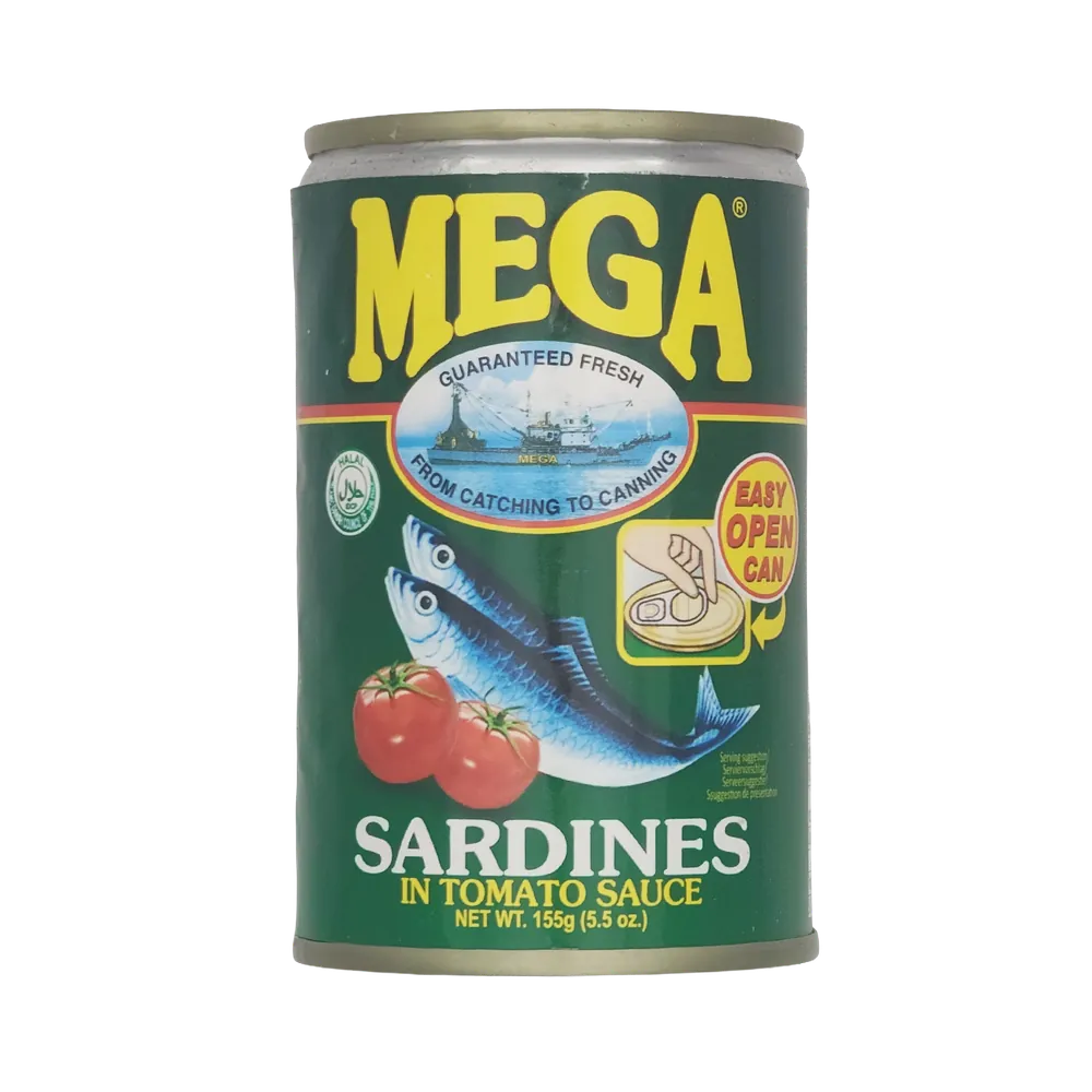 Sardynki w sosie pomidorowym Sardines in tomato MEGA 155g