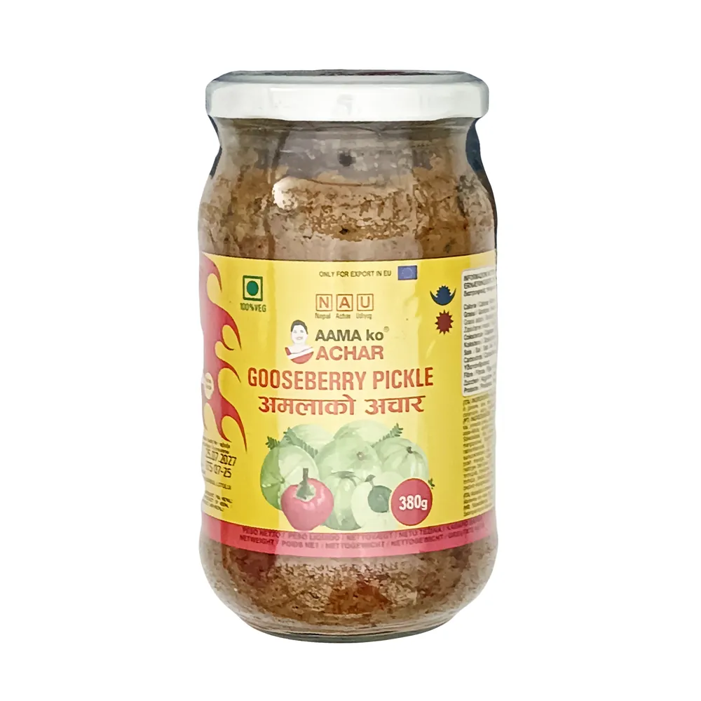 Marynata indyjska z agrestu Gooseberry Pickle Aama Ko Achar 380g