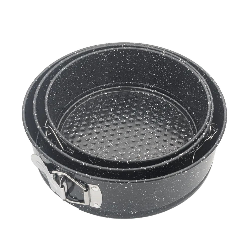 Set of 3 pcs round baking pans 24/26/28 1032 Besthoff