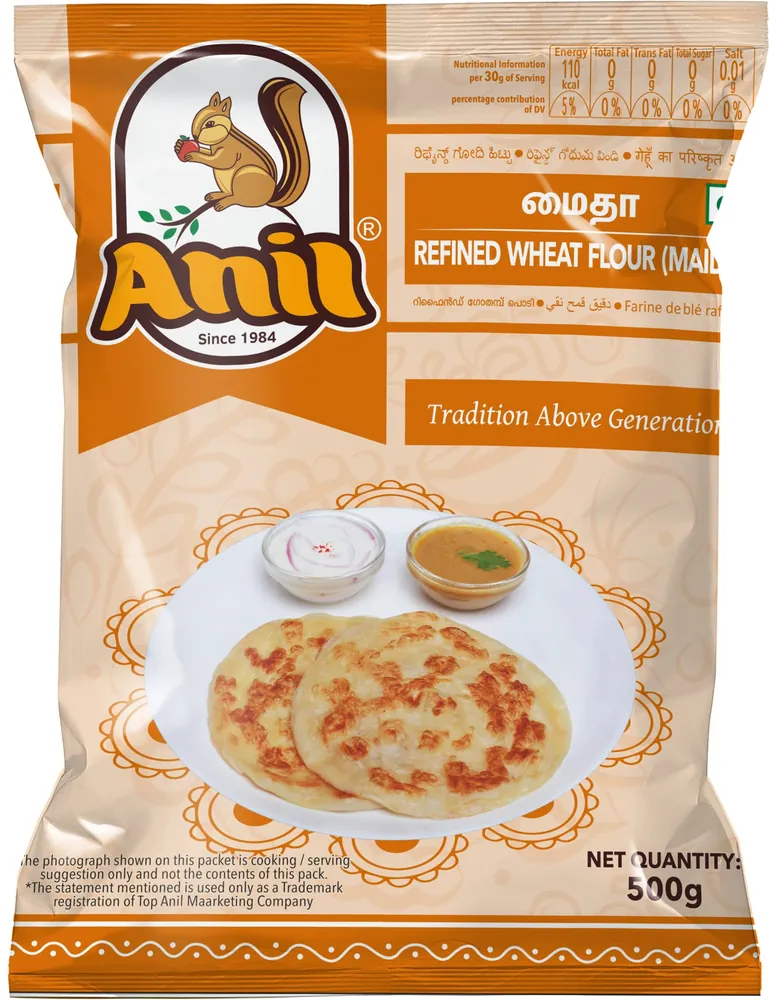 Finely Ground Maida Flour Anil 1kg