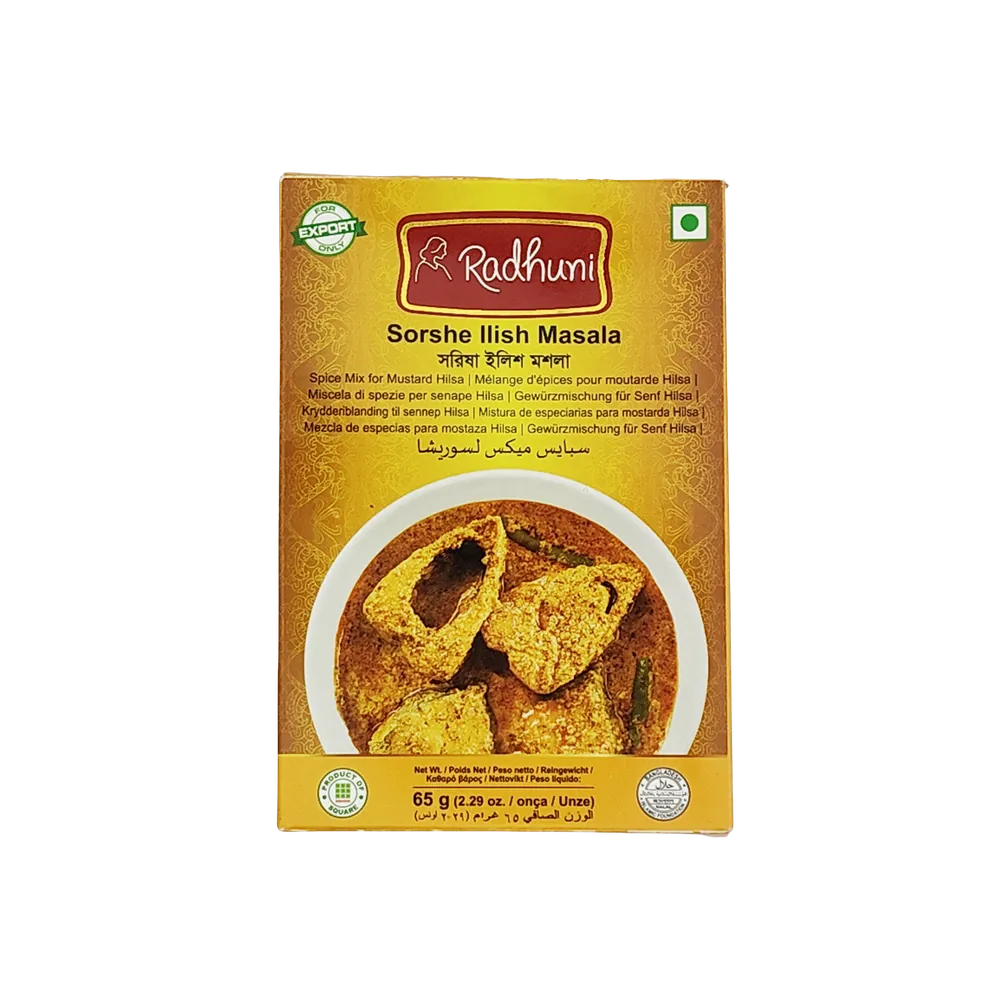 Sorshe Hilsa Masala Spice mix Radhuni 65g