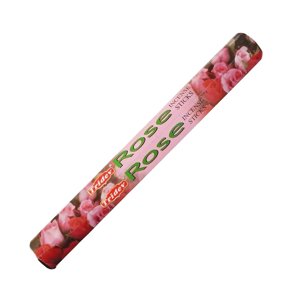 Kadzidełka o zapachu Róży Rose Sticks Tridev 20g