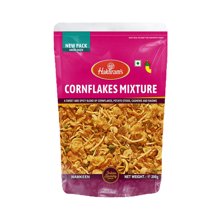 Indyjska przekąska Cornflakes Mixture Haldirams 200g