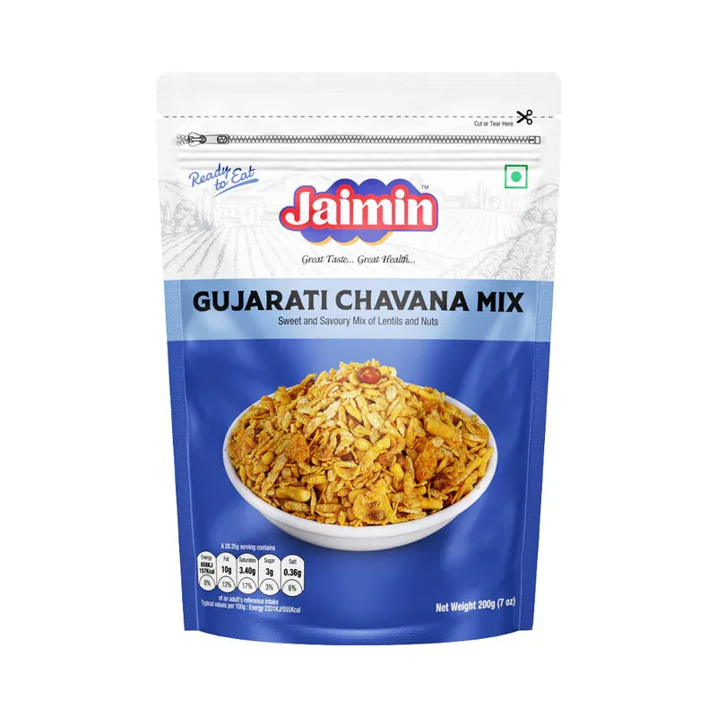 Gujarati Chavana Mix Jaimin Snack 200g