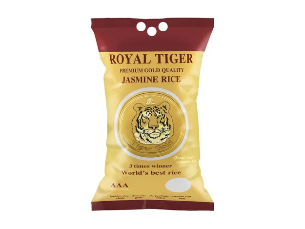 Gold Jasmine Rice Extra Long Royal Tiger 5kg