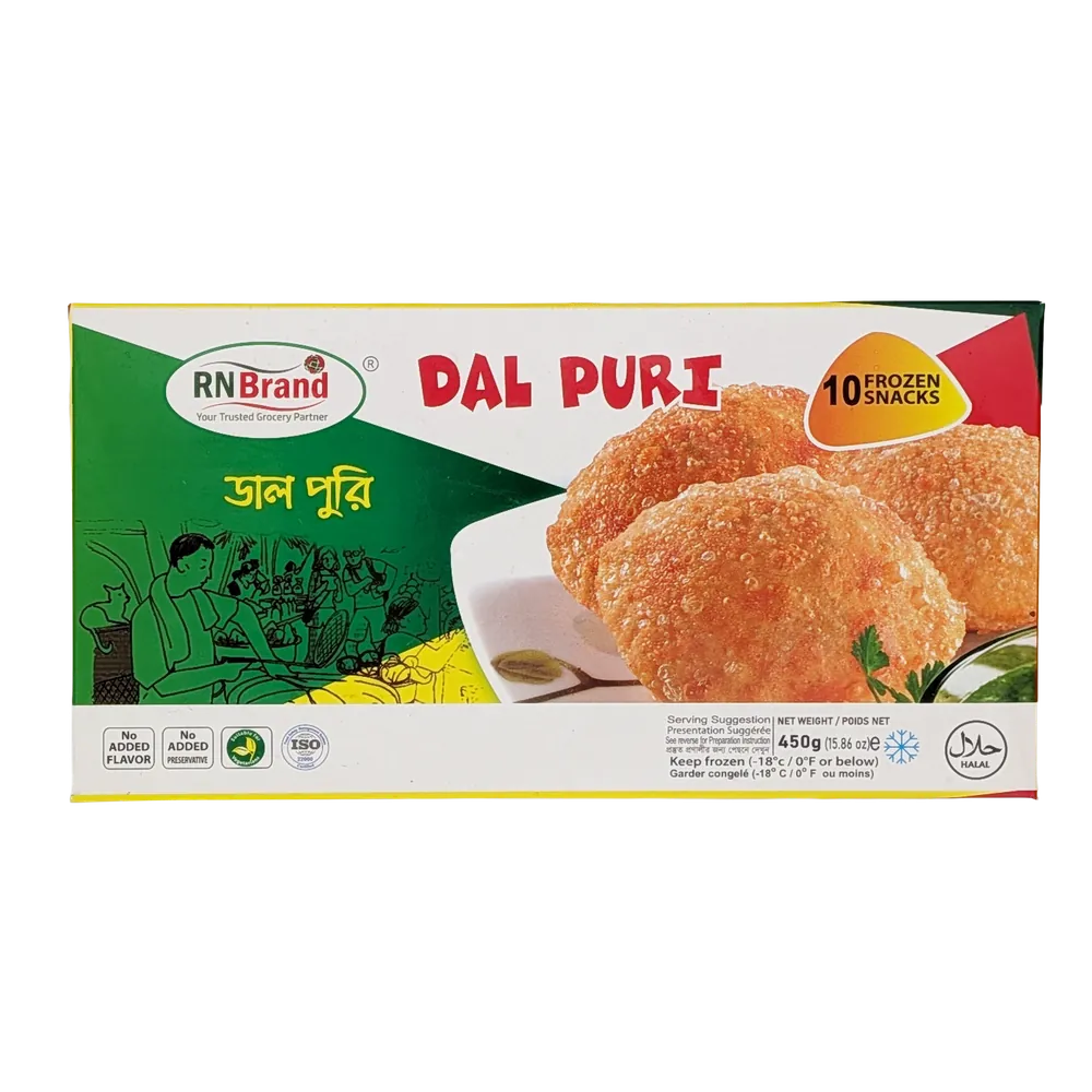 Mrożona indyjska przekąska 10 szt. Dal Puri RN Brand 450g