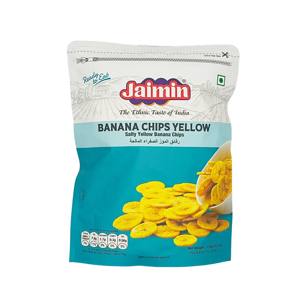 Chipsy bananowe Banana Chips Yellow Jaimin 175g