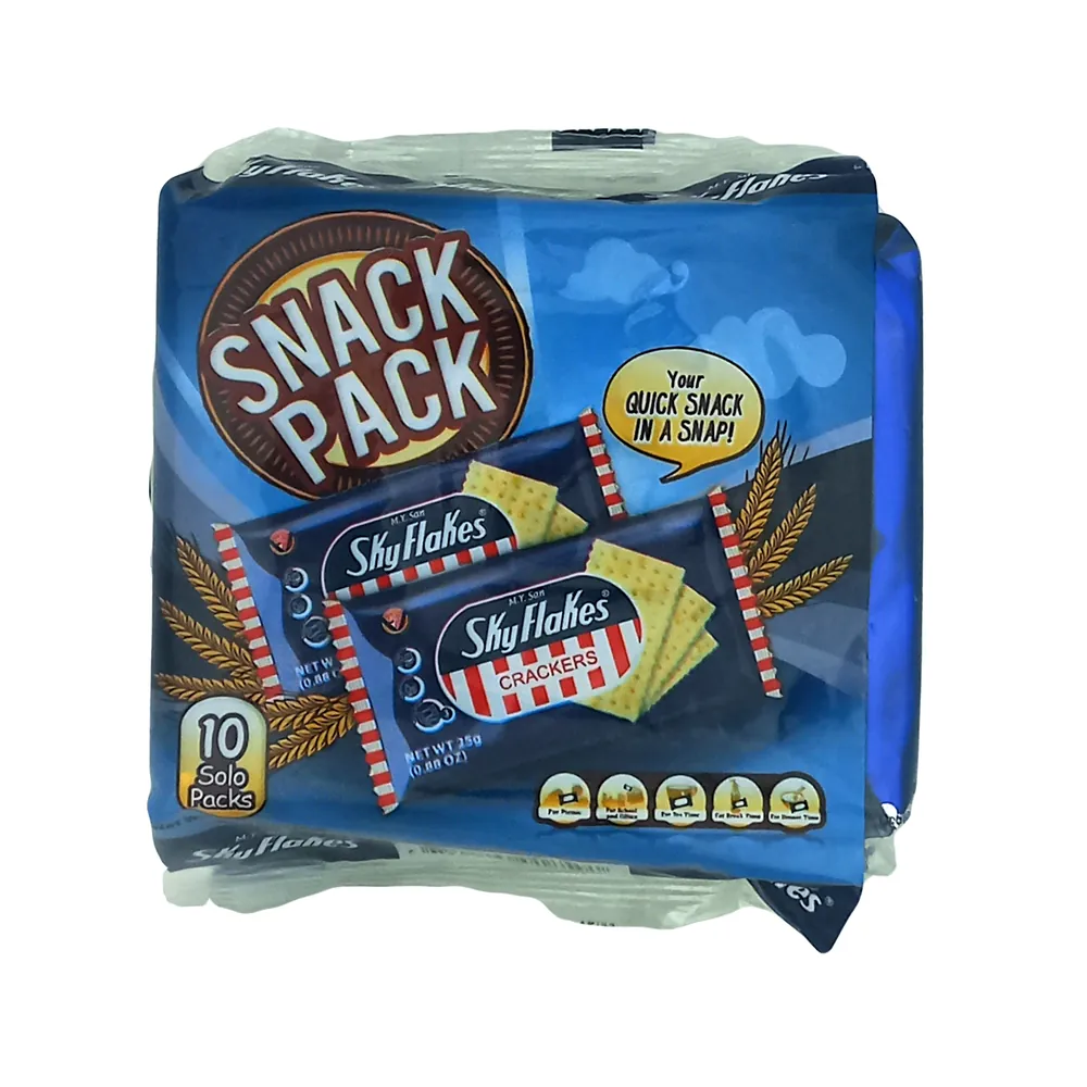 Krakersy solone SkyFlakes Crackers Snack Pack M.Y. San 250g