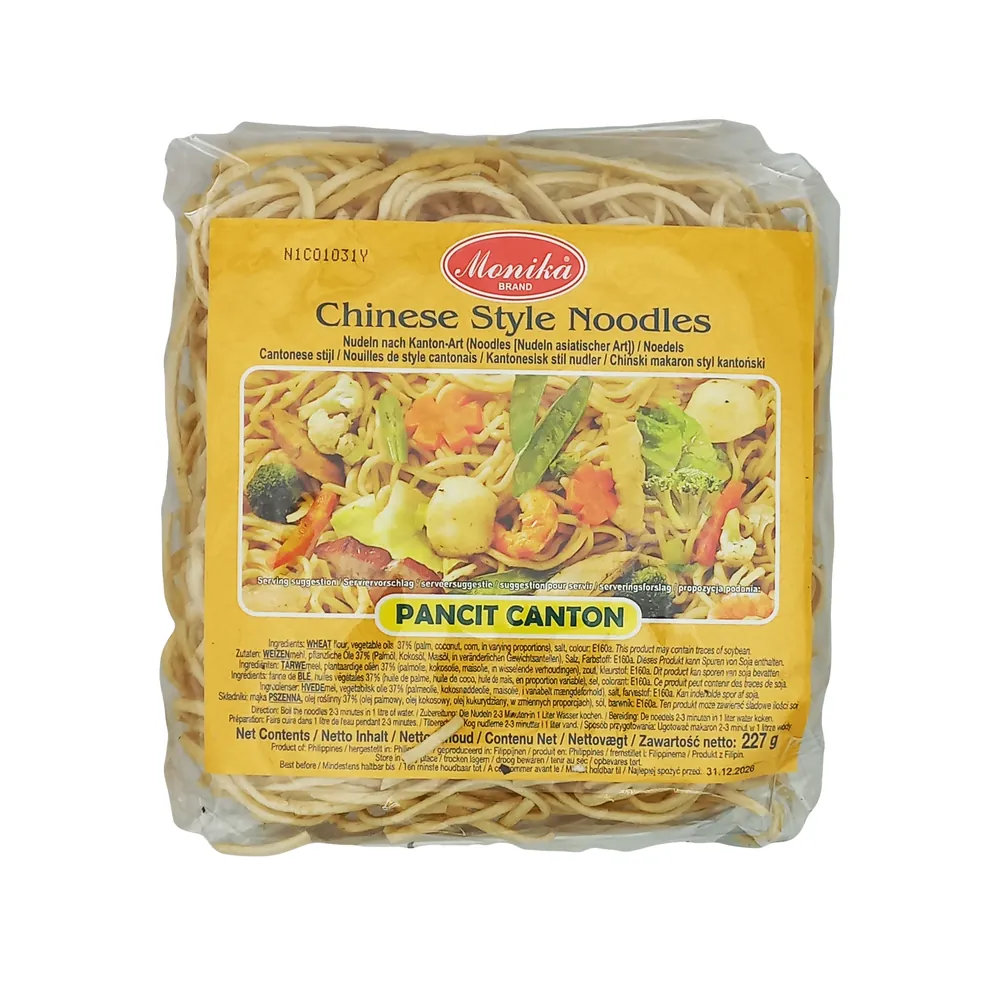 Chinese Style Noodles Pancit Canton Monika 227g