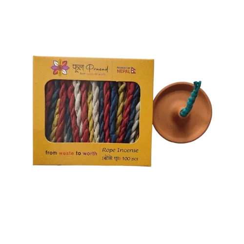 Kadzidełka sznurkowe Rope Incense Phool Prasad 100szt.