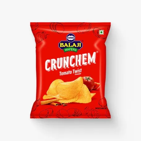 Chipsy ziemniaczane Crunchem Tomato Twist Balaji 135g