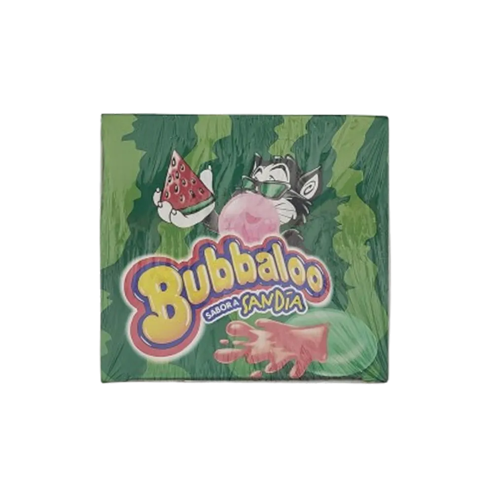 Watermelon flavored chewing gum Bubbaloo 60 x 6g