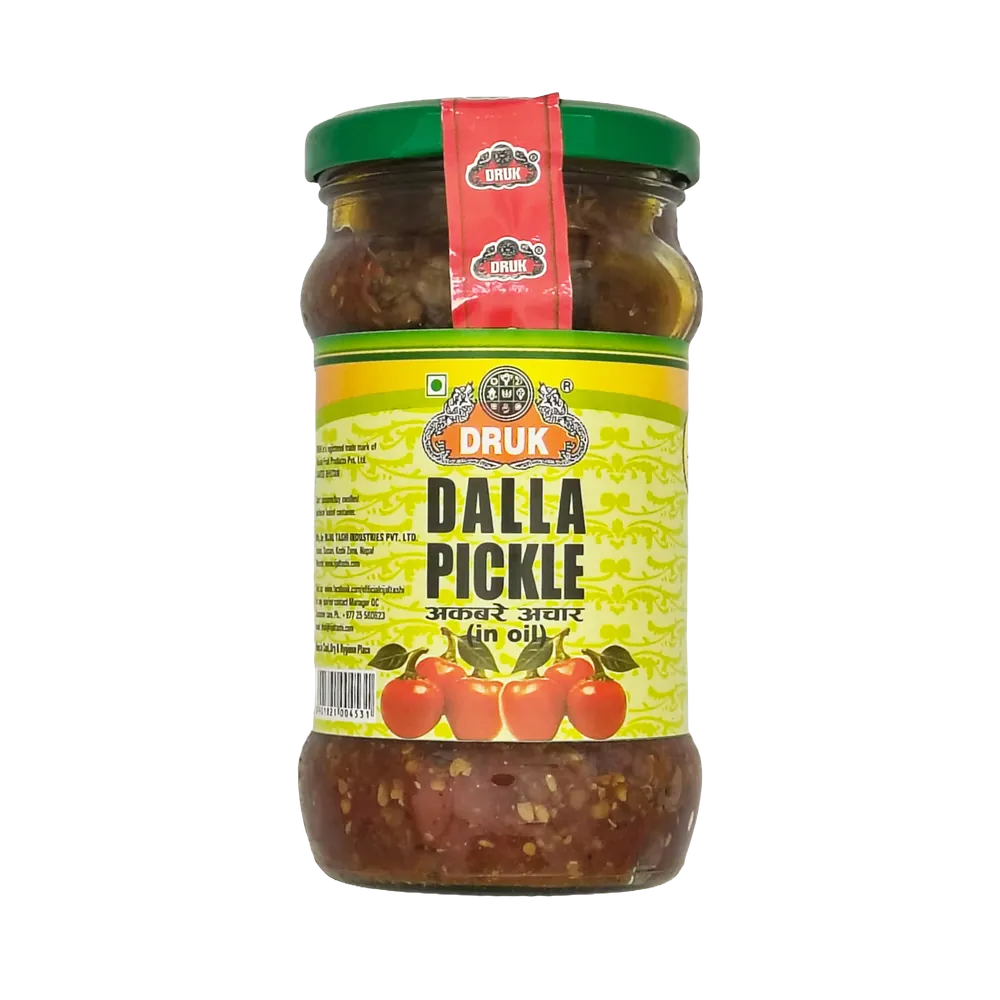 Pikle z chili Dalla w oleju Dalla Pickle in Oil Druk 280g