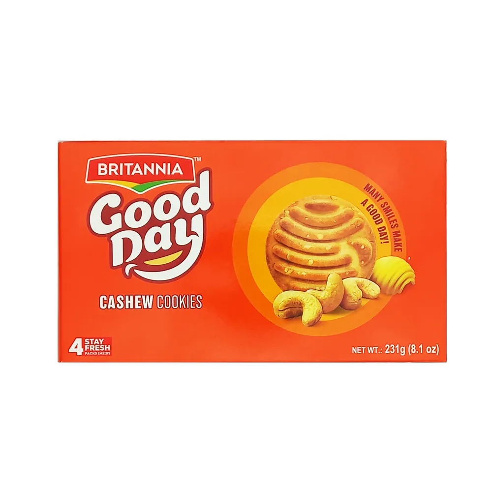 Good Day Britannia Cashew Cookies 231g