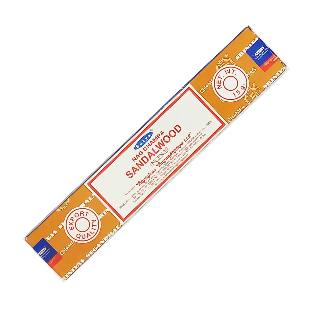 Kadzidełka Nag Champa Sandalwood Satya 15g