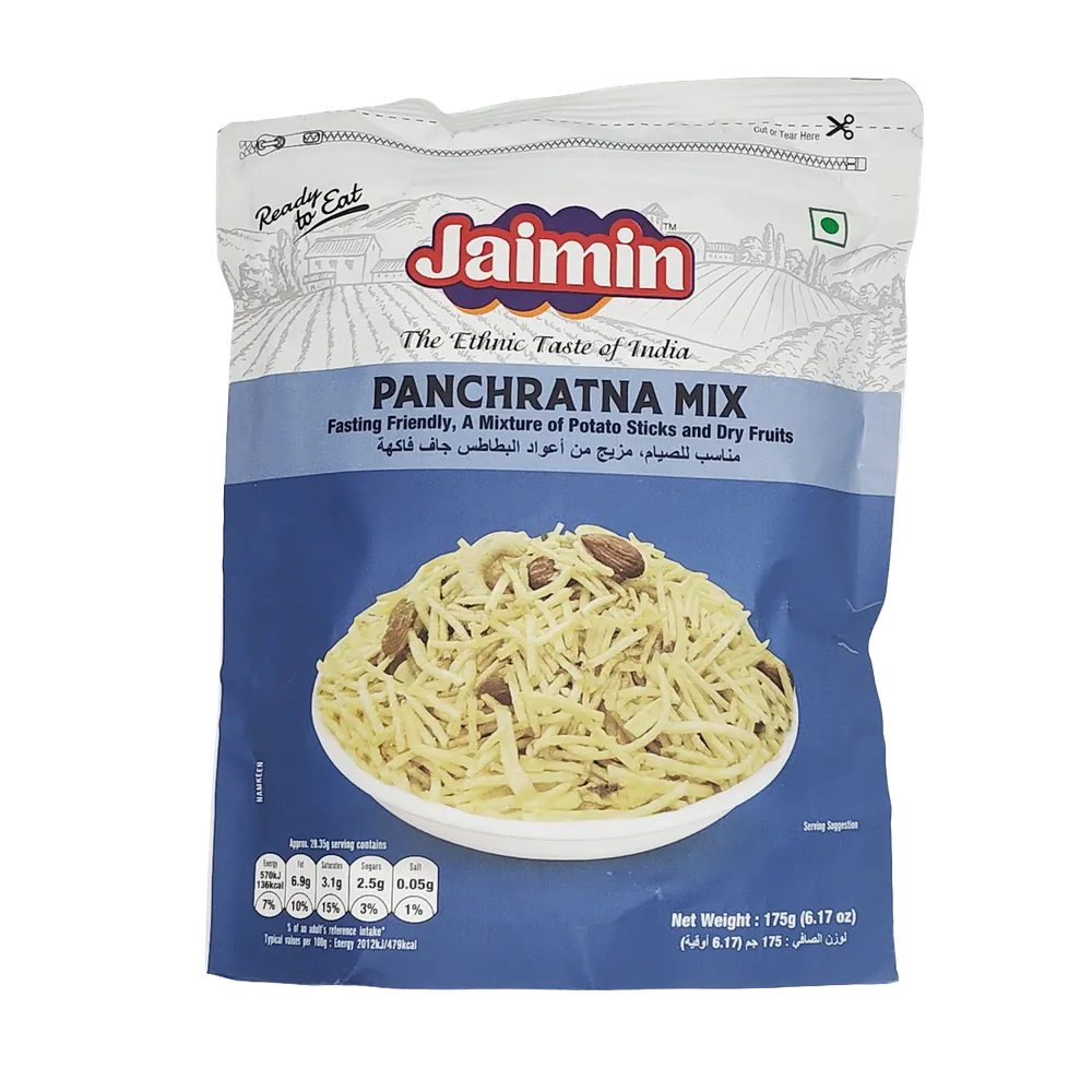 Indian Snack Panchratna Mix Jaimin 175g