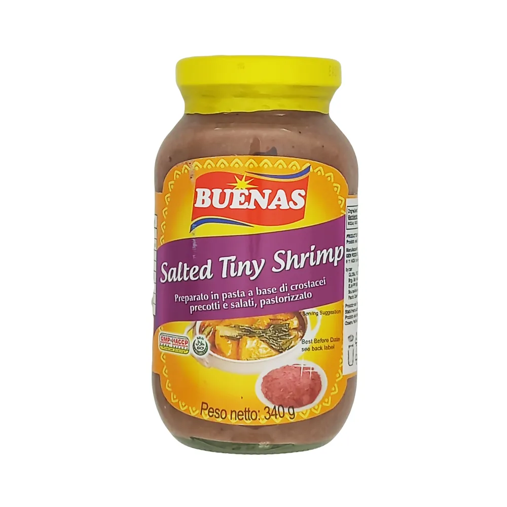 Pasta z solonych małych krewetek Salted Tiny Shrimp Buenas 340g