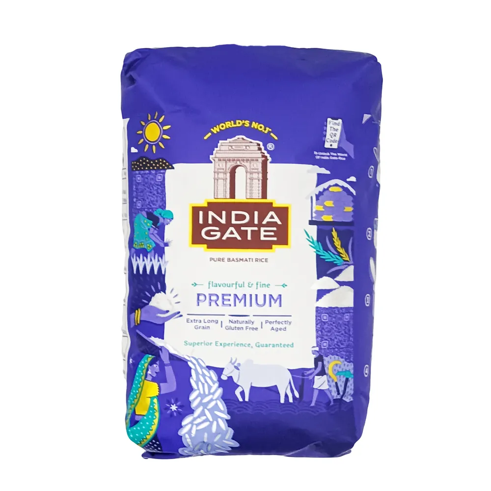 Premium Pure Basmati Rice Basmati Rice India Gate 1kg