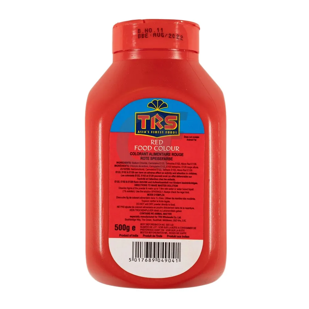 Barwnik spożywczy czerwony Food coloring red TRS 500g