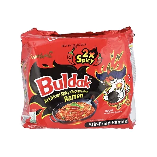 2x Hot Chicken Flavor Ramen Samyang Buldak 700g