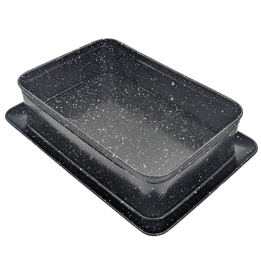 Rectangular Large Baking Sheet 35x24x7 cm 1057 Besthoff