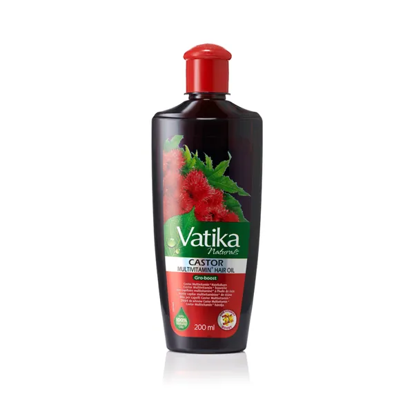 Olejek do włosów rycynowy Multivitamin+ Vatika Dabur 200ml