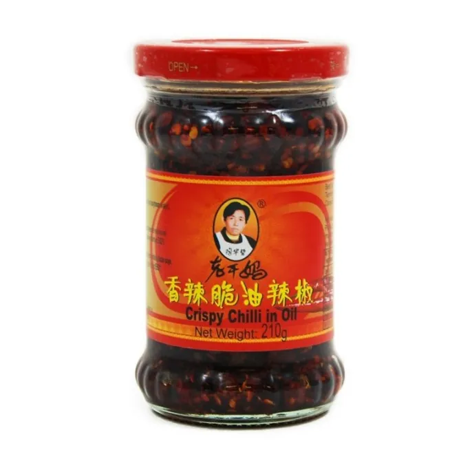 Chilli płatki w oleju Crispy Chilli Oil Laoganma 210g