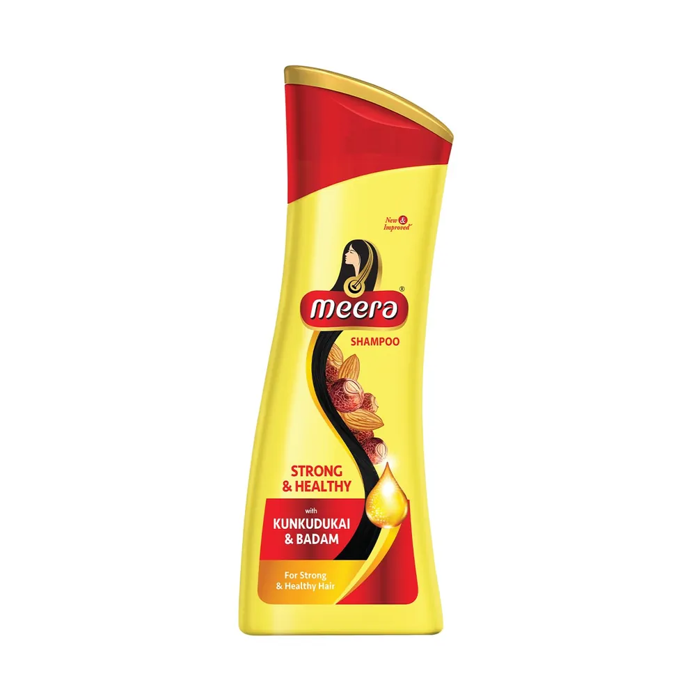 Szampon wzmacniający Kunkudukai and Badam Strong Healthy Meera 180ml
