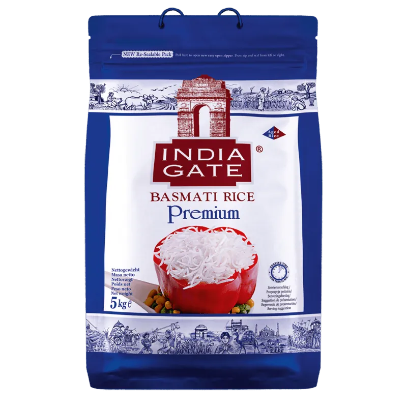 Premium Extra Long Basmati Rice India Gate 5kg