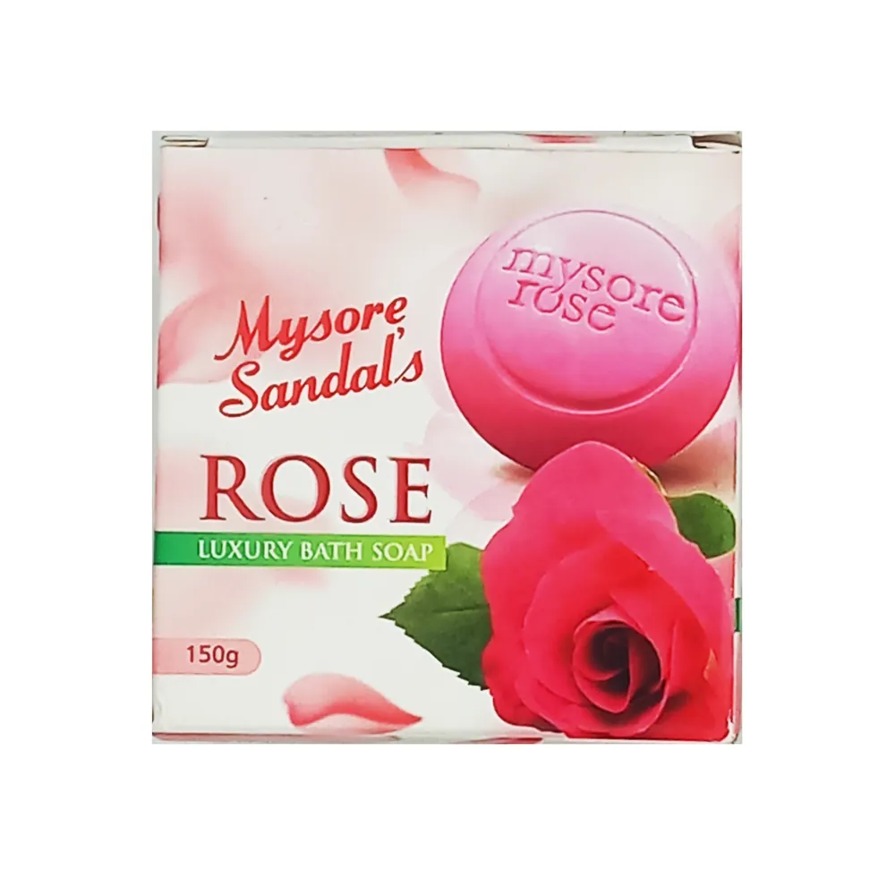 Rose Luxury Bath Soap Mysore Sandal 150g