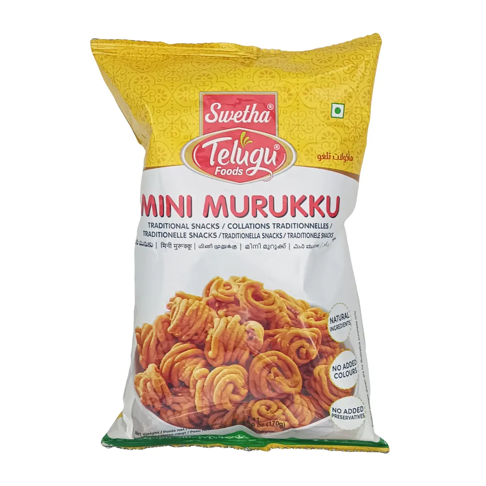 Indyjska przekąska Mini Murukku Telugu Foods 170g
