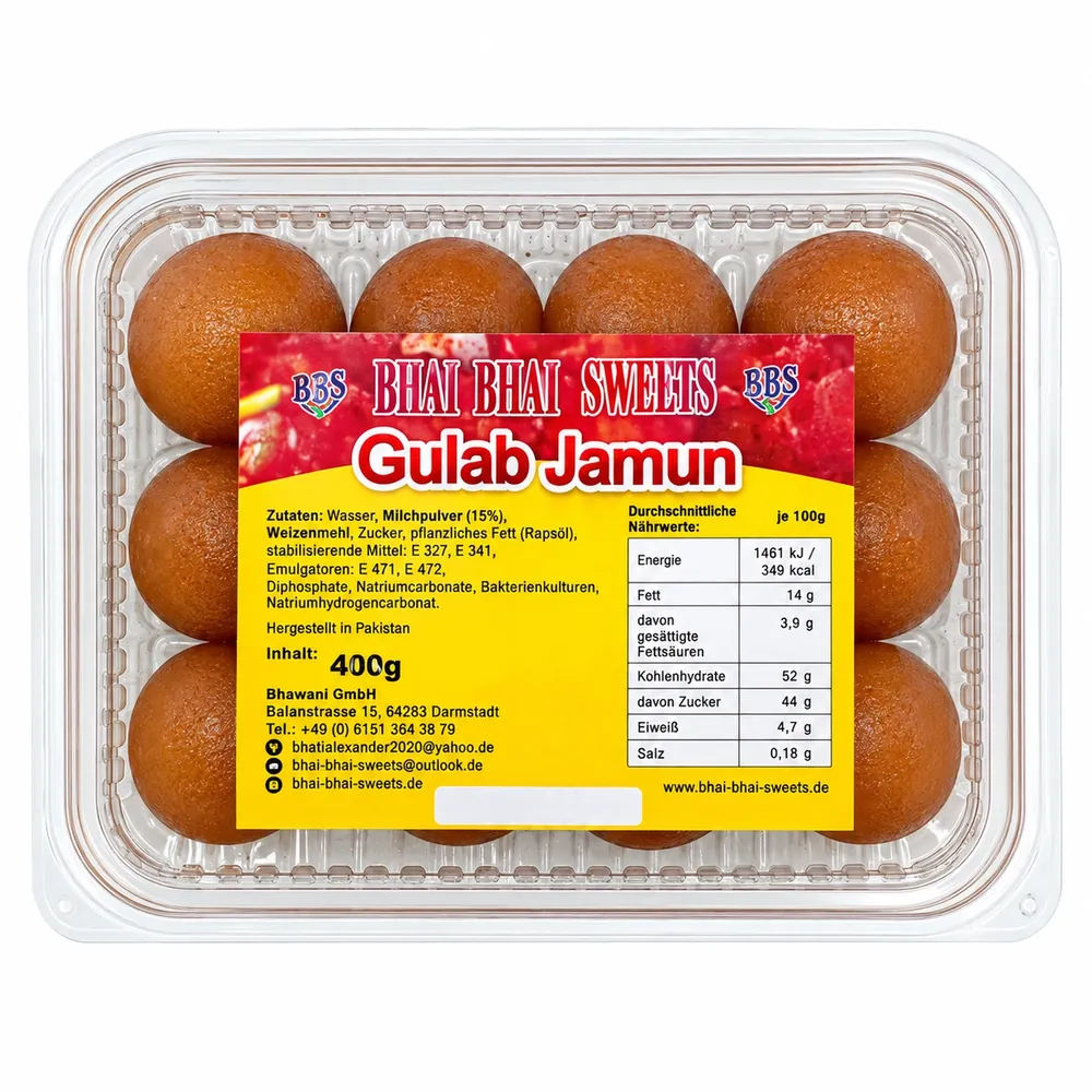 Indyjski deser Gulab Jamun Bhai Bhai Sweet 400g