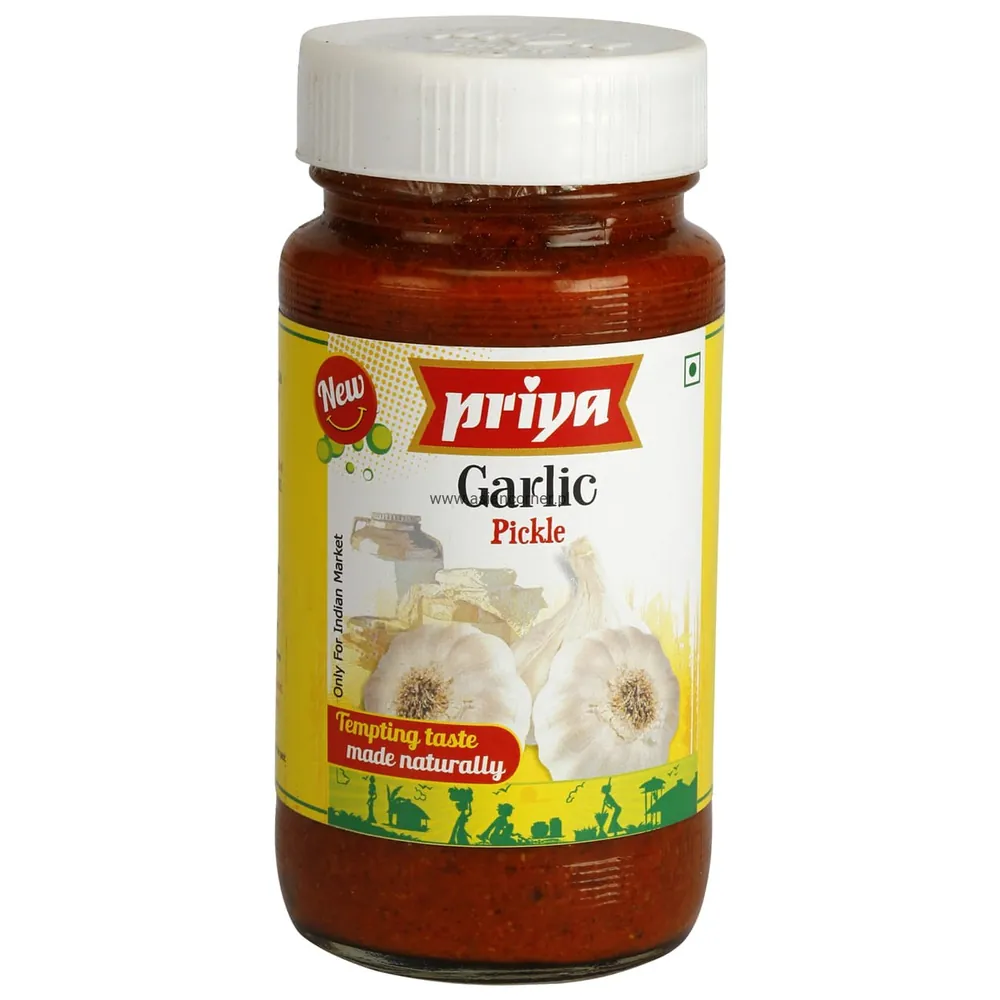 Marynowany czosnek w oleju Garlic Pickle Priya 300g