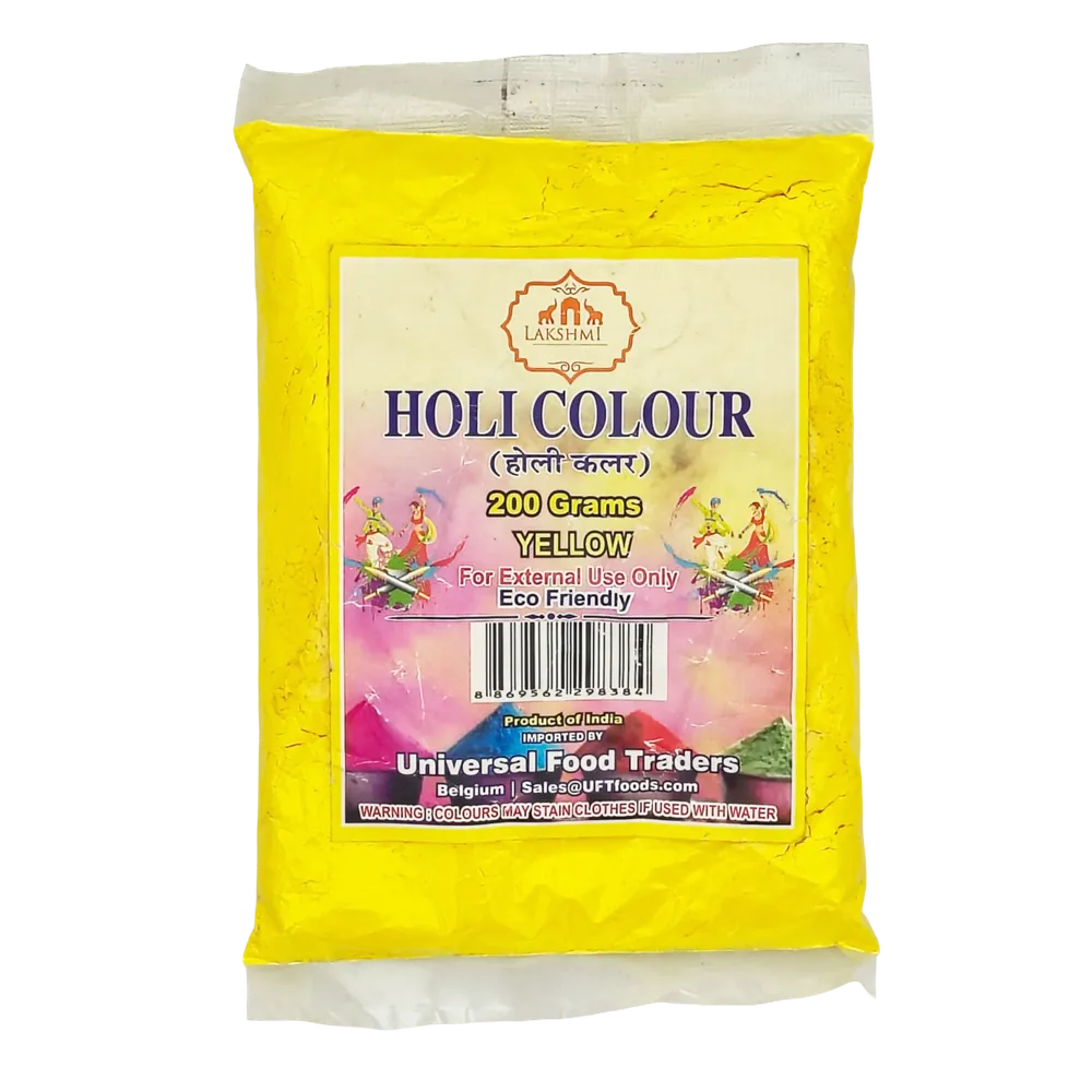 Holi Colour Yellow Lakshmi 200g