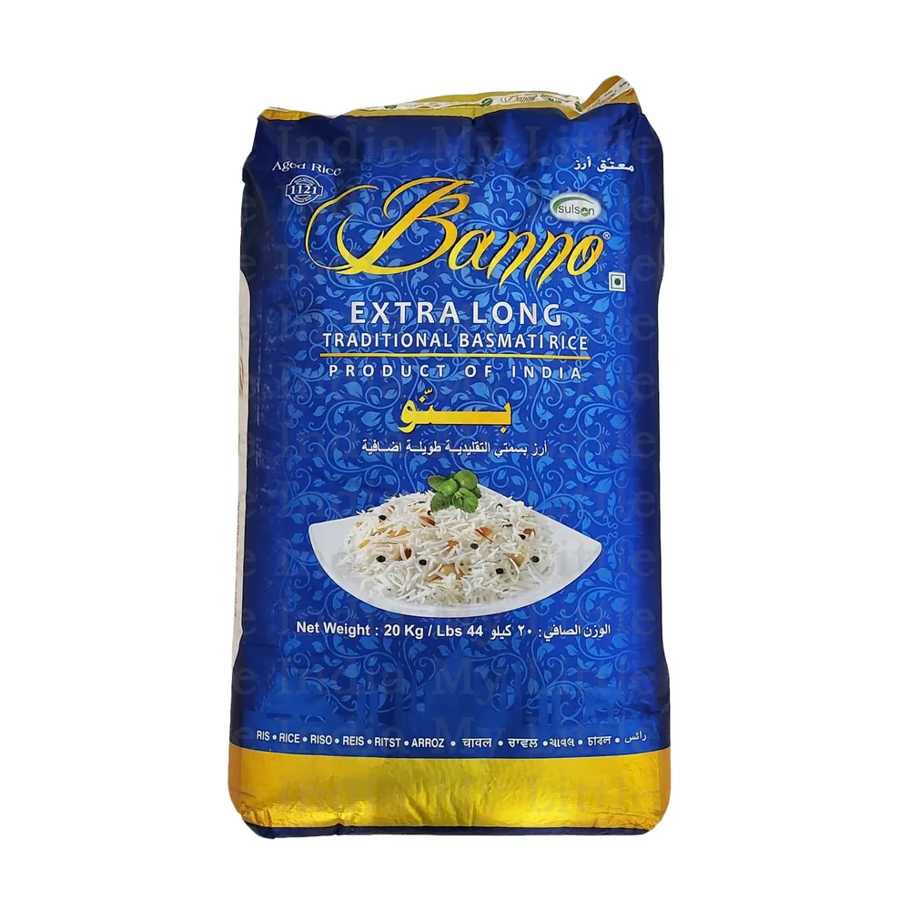 Ryż basmati super długi Extra Long Rice Banno 20kg