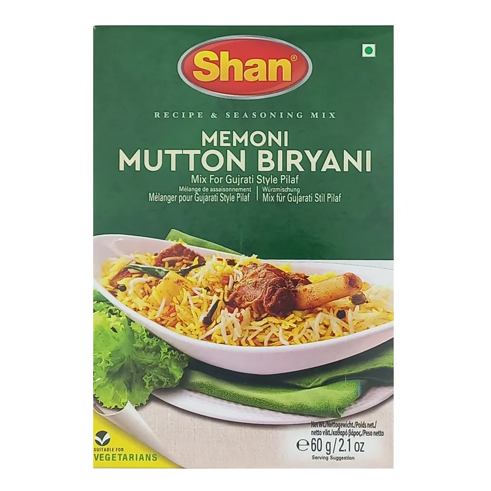 Memoni Mutton Biryani Seasoning Mix Shan 60g