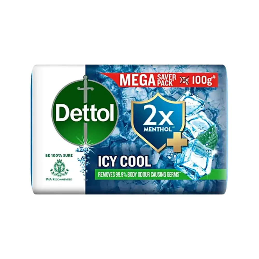 Antibacterial Soap Icy Cool Dettol 100g
