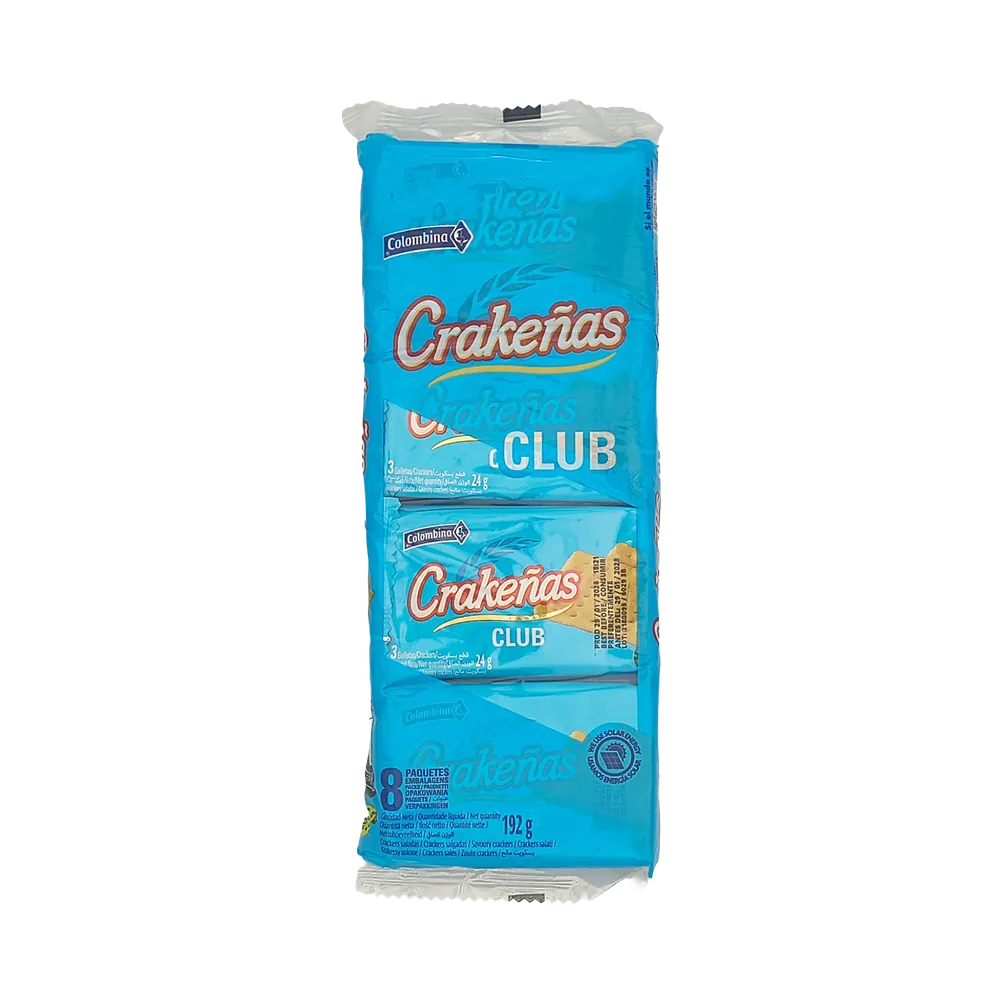 Krakersy Crakenas Club Colombina 192g