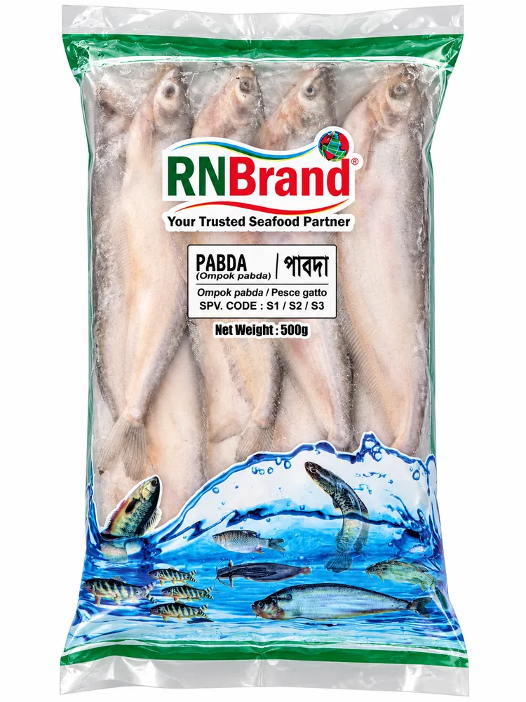 Frozen Pabda Fish Ompok RN Brand 500g
