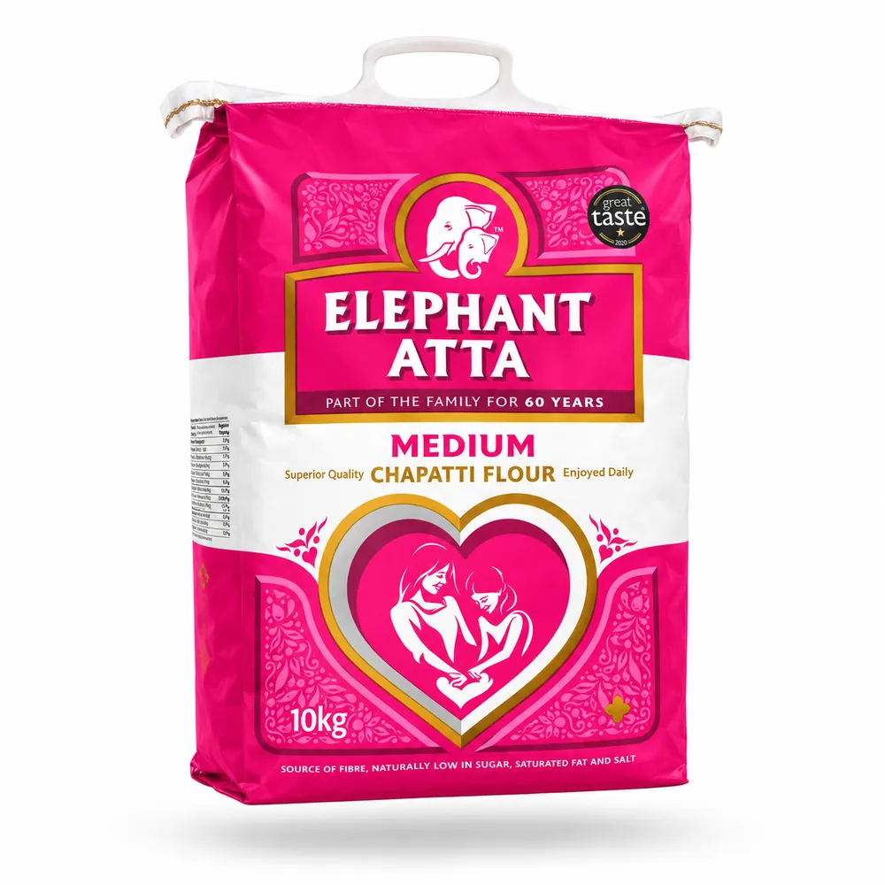 Medium Chapatti Flour Elephant Atta 10kg