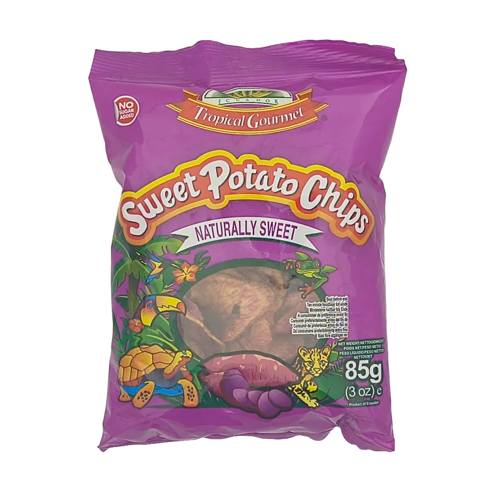 Chipsy z batatów Sweet Potato Chips Tropical Gourmet 85g
