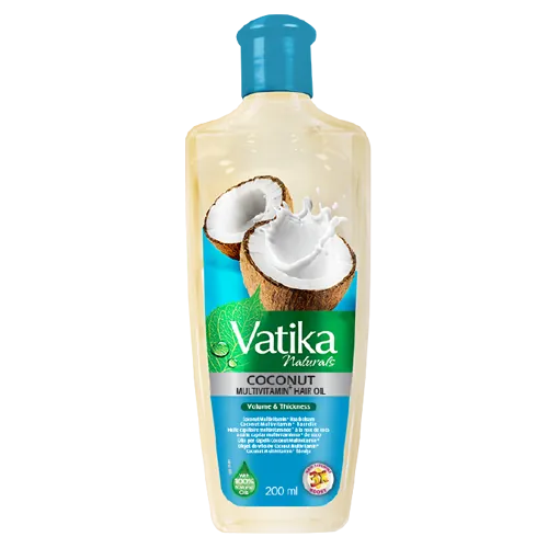 Coconut Hair Oil with multivitamin complex Vatika Naturals 200ml