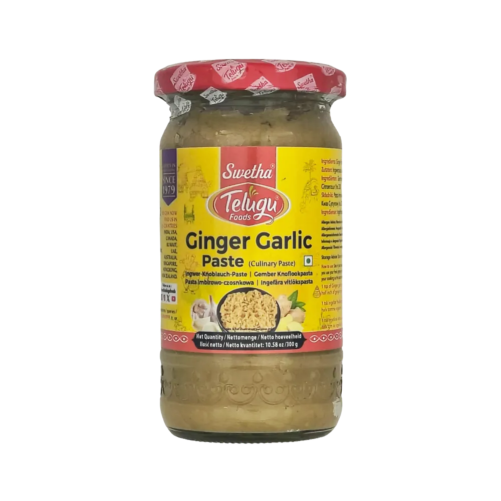 Pasta imbirowo czosnkowa Telugu Foods 300g