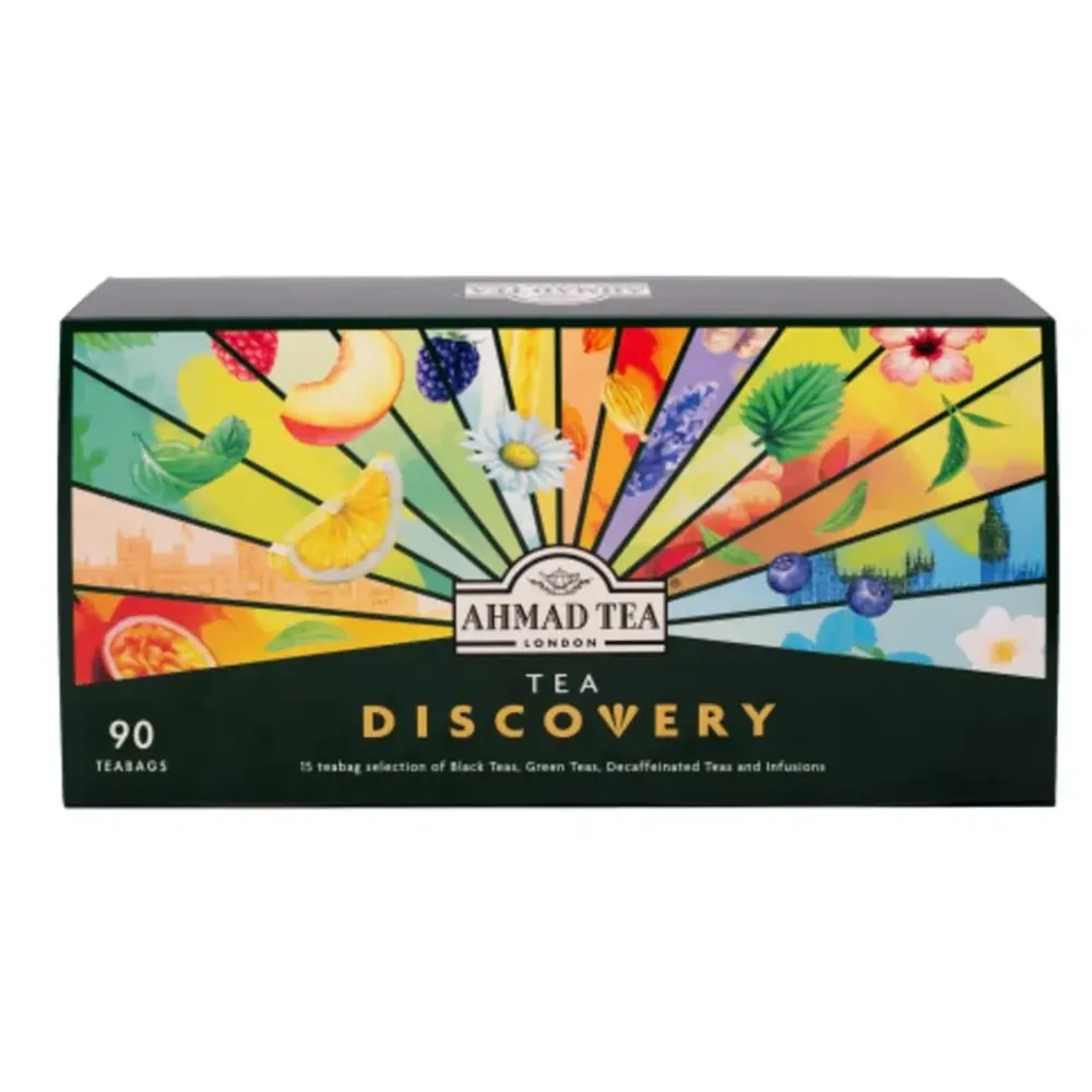 Discovery Tea Selection 15 Flavours Ahmad Tea 90 Teabags