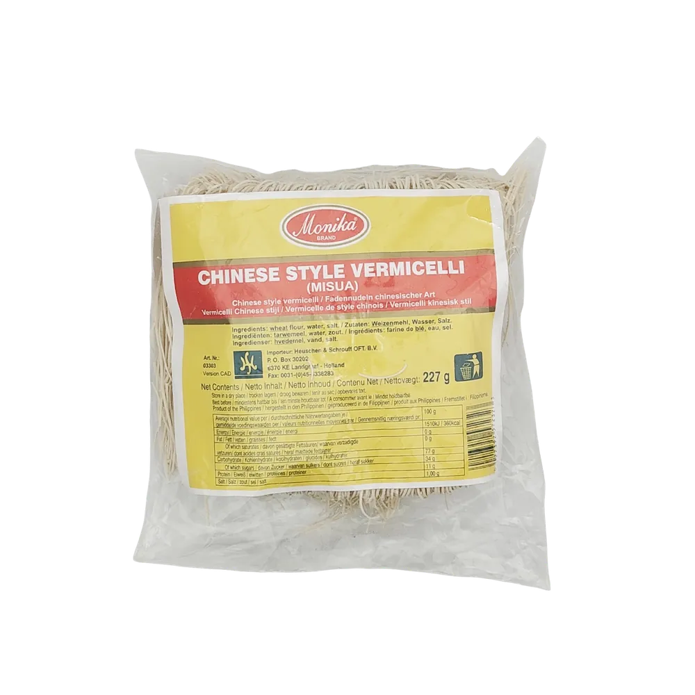 Chinese Style Vermicelli Pasta Monika Brand 227g