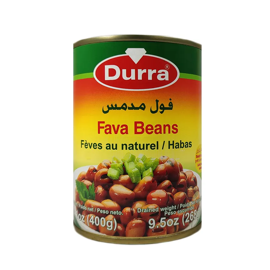Gotowany bób w zalewie Cooked Fava Beans Al Durra 400g